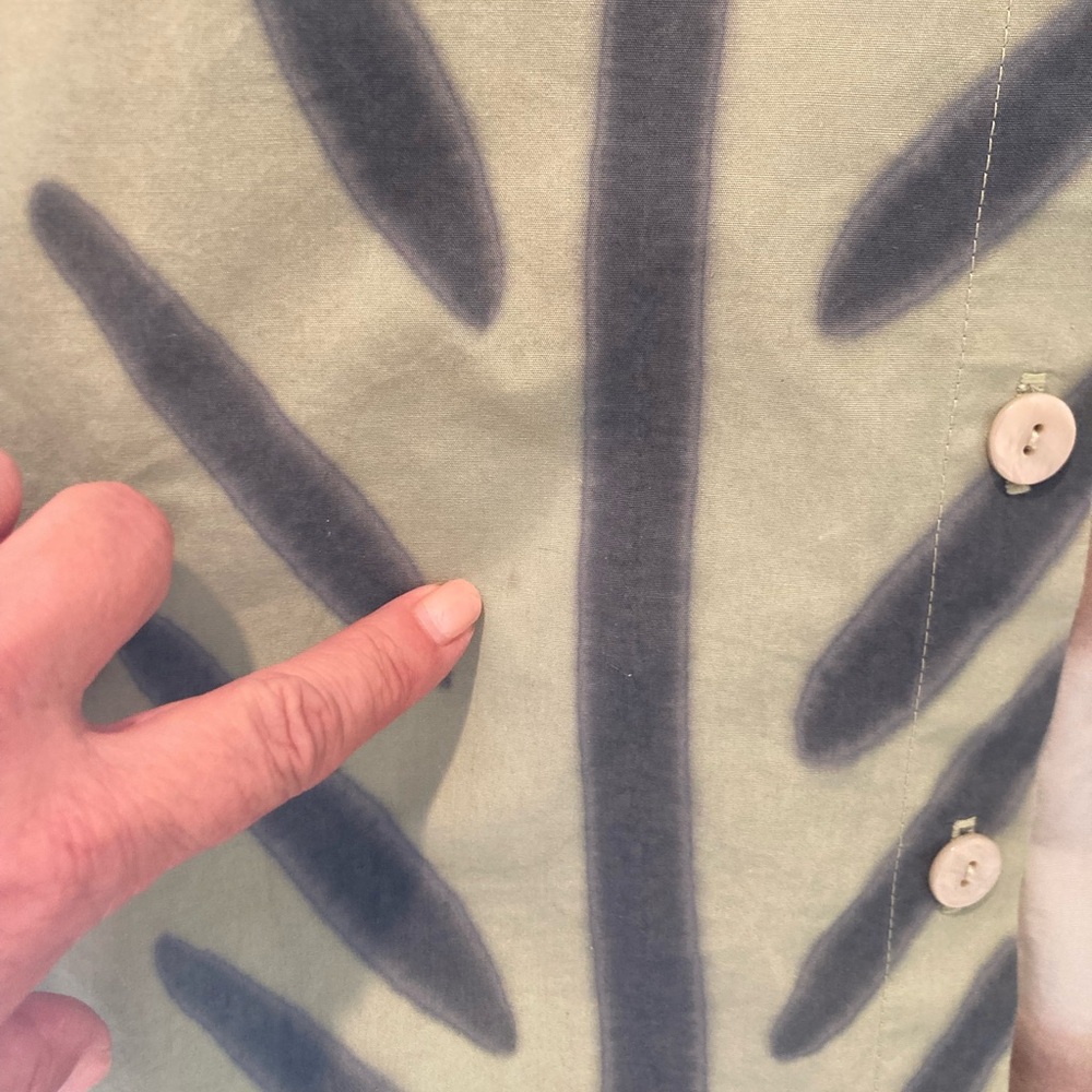 Kay Chapman Abstract Button-Up Tunic - Picture 4 of 5